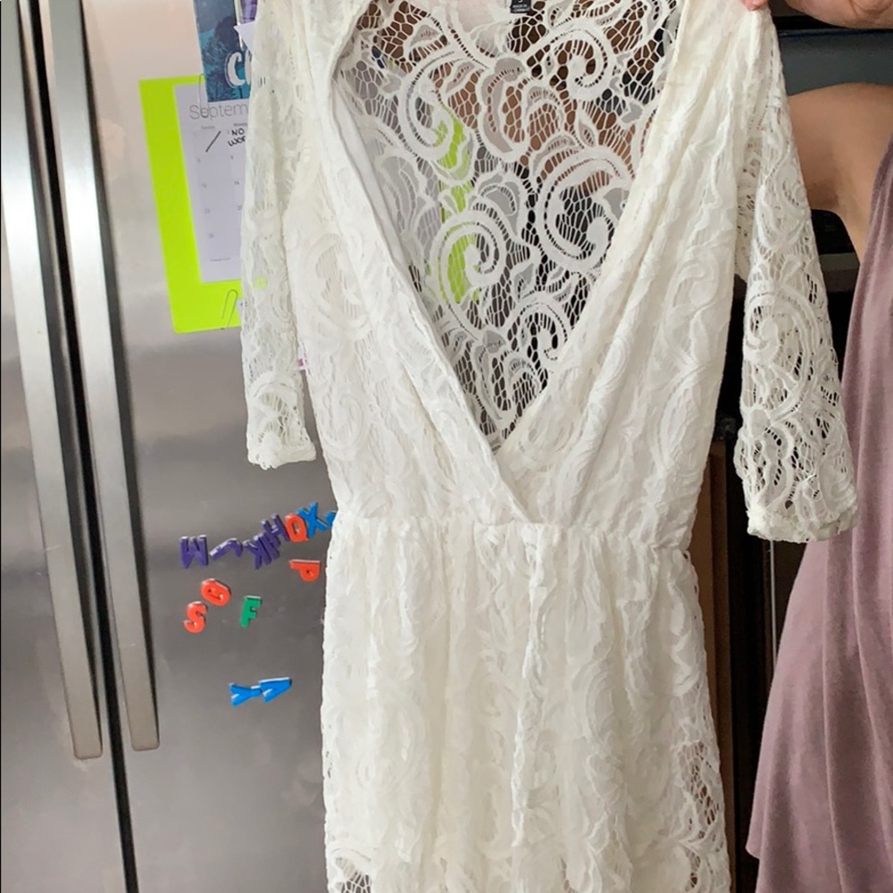 White romper